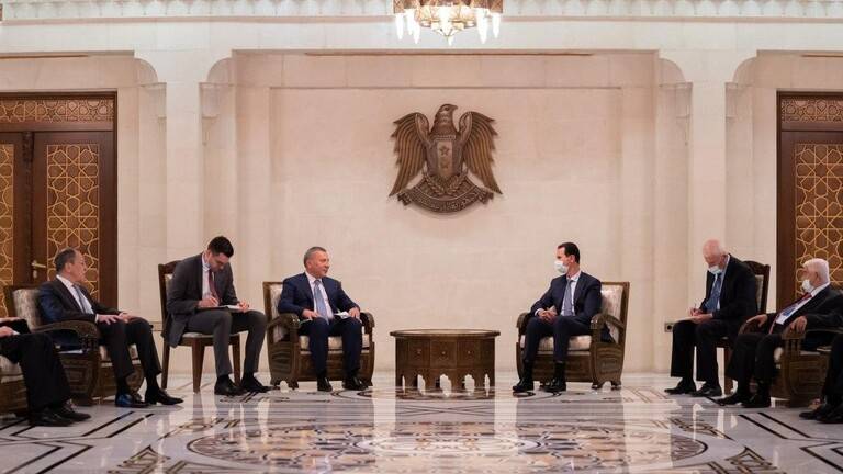 الأسد خلال اجتماع مع وفد روسي: تم إحراز تقدم في التوصل إلى حل مقبول للطرفين في العديد من القضايا