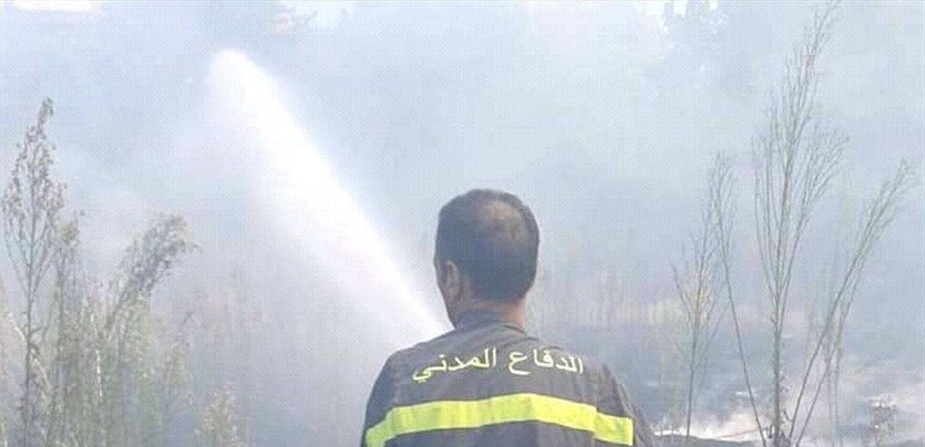 إخماد حرائق في مشمش والقريات والقبيات العكارية