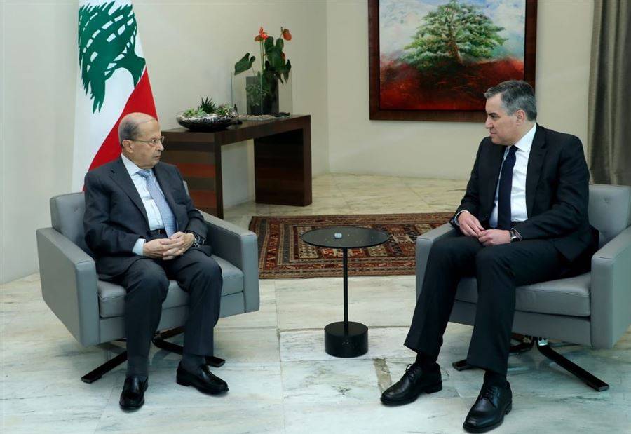 في بعبدا... 