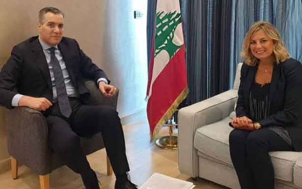 كلودين عون روكز زارت أديب: لتضم الحكومة المقبلة نساء كفوءات