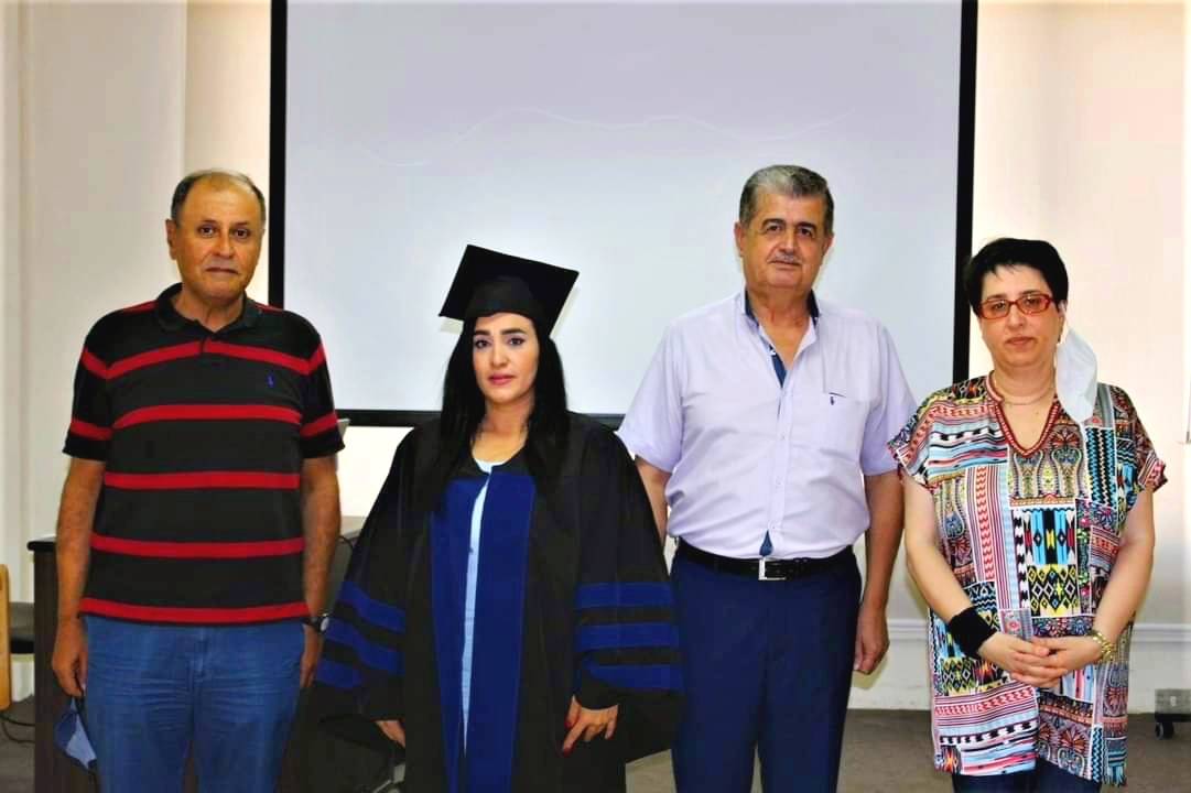 الإعلاميَّة زلفا عَسَّاف تنال شهادة الماستر في الإعلام