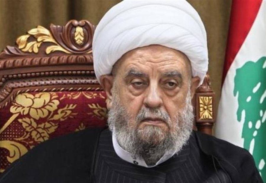 الشيخ عبد الامير قبلان يُعزي قيادة الجيش