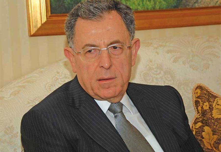 السنيورة يكشفُ أمرًا هامًّا بشأن تسمية أديب