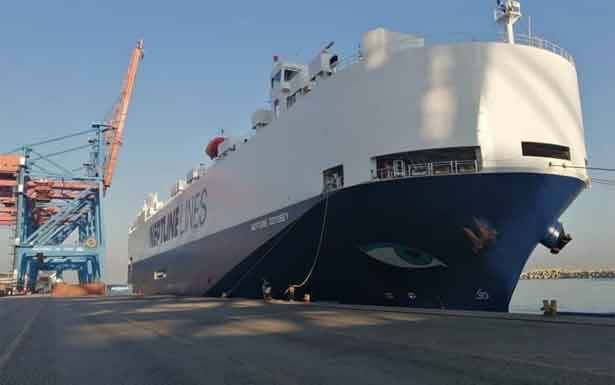 بو خاطر : تراجع مبيع السيارات من  2500الى 200 في الشهر باخرة «Neptune Odyssey» الثانية للسيارات في مرفأ بيروت
