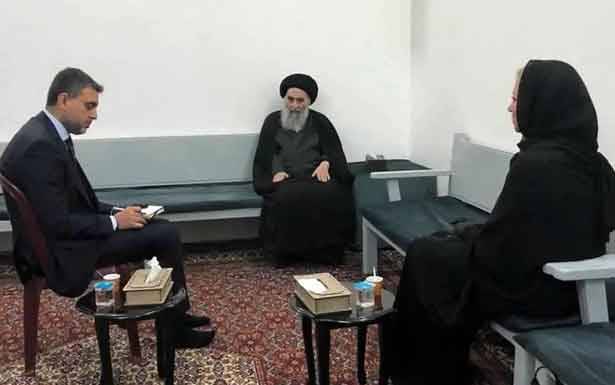 ترحيب رسمي عراقي بدعوة السيستاني لاجراء انتخابات مبكرة