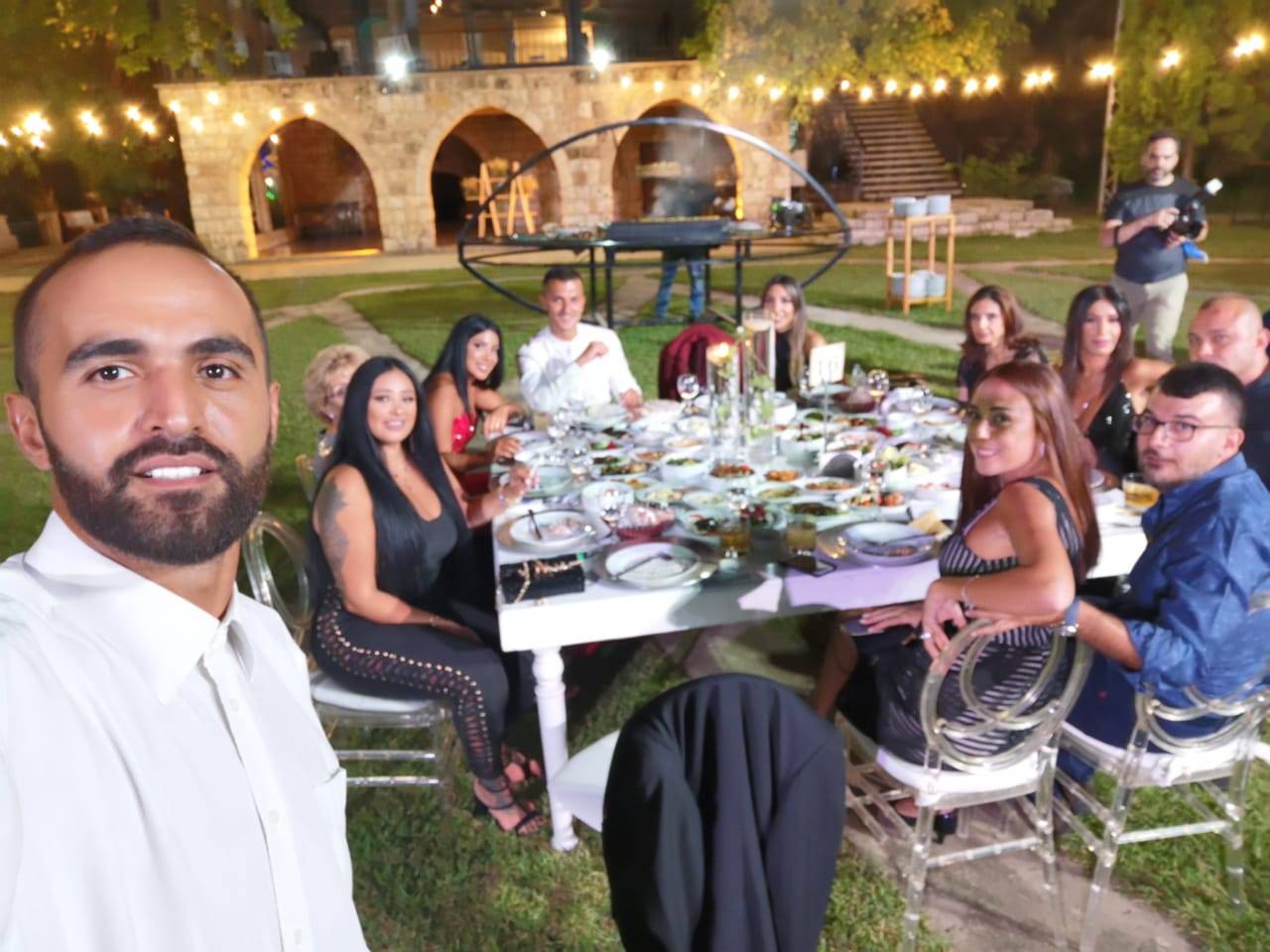 فؤاد جرداق وغاييل نعيمة يدخلان القفص الذهبي