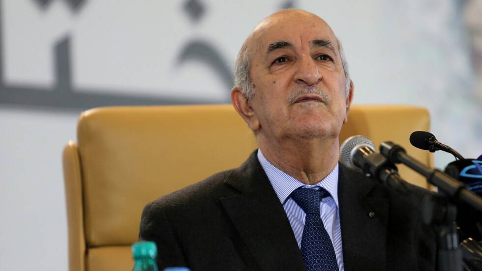 الرئيس الجزائري: لن نشارك ولن نبارك 