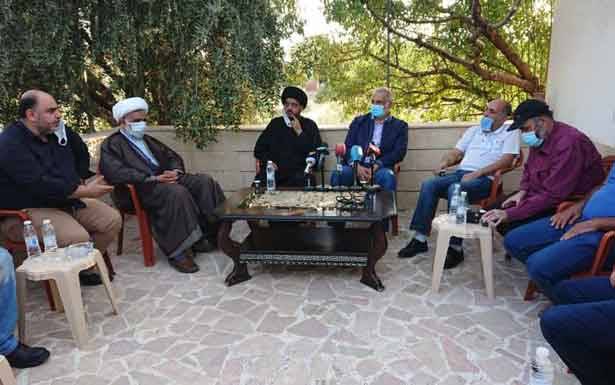 المقداد يطالب بتأمين المياه من عيون أرغش لنبحا والجوار