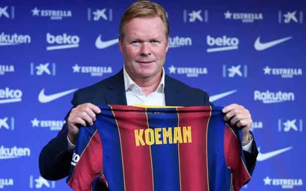 كومان يطرد لاعباً جديداً من برشلونـة
