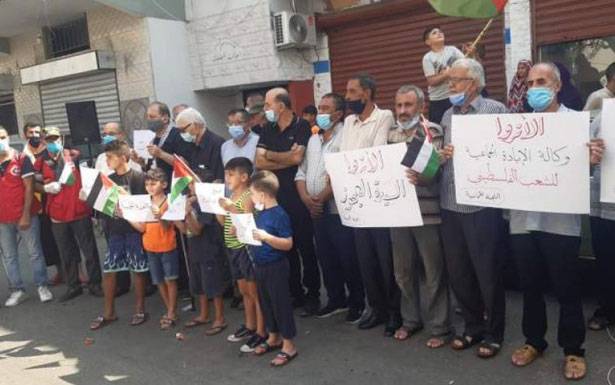 اعتصام في عين الحلوة ومطالبة باطلاق السجناء الفلسطينيين في ظل تفشي «كورونا»