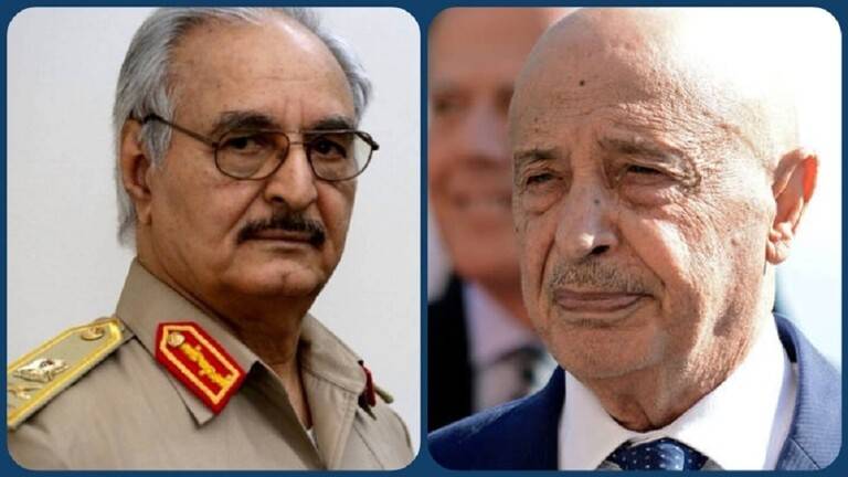 عقيلة صالح: نحن وحفتر في مسار واحد لحل الأزمة الليبية
