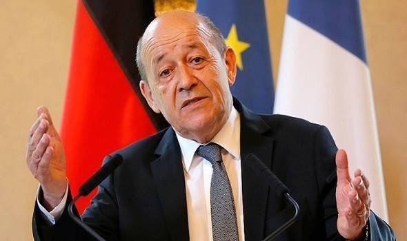 لو دريان: تعليق إسرائيل لضم أراض فلسطينية يجب أن يتحول لقرار نهائي