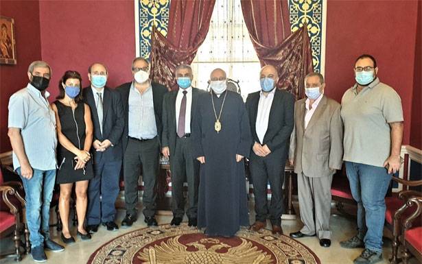 درويش عرض الأوضاع الصحية في زحلة والبقاع