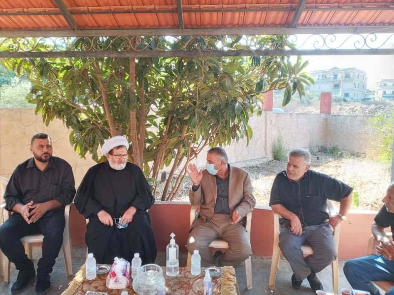 البغدادي زار عائلة عــطــوي مُعزيـــاً