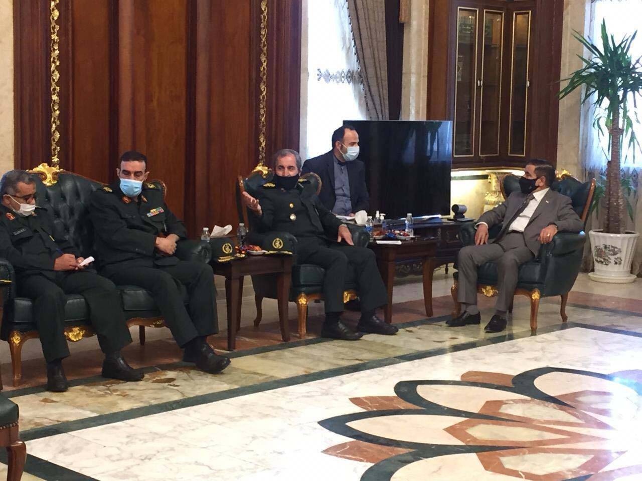 وفد عسكري ايراني في العاصمة بغداد
شمخاني : العقوبة الأدنى للردّ على مقتل سليماني هي إخراج أميركا من العراق