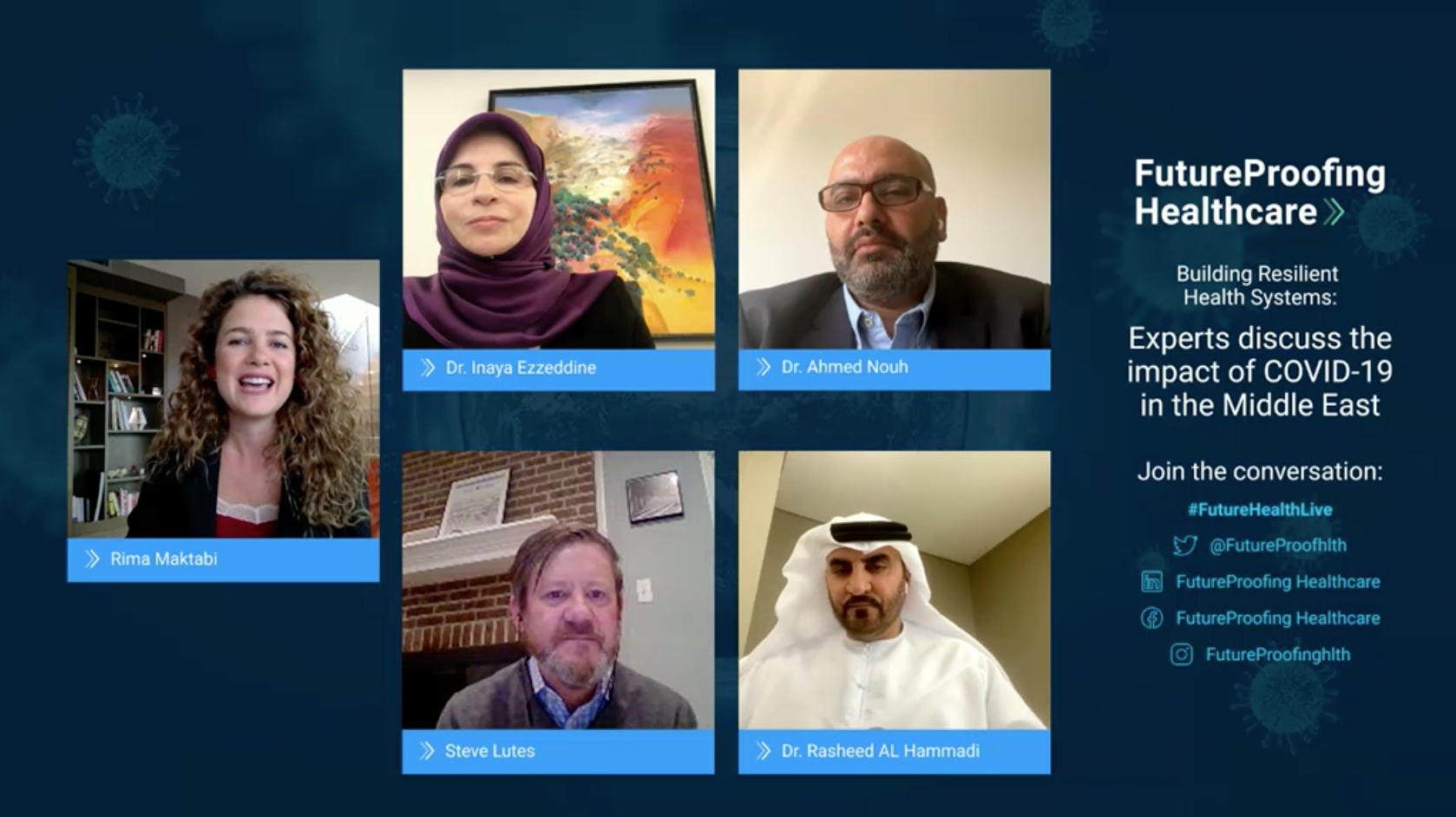 جلسة "روش" الافتراضية تلقي الضوء على ضرورة الاعتماد الملحّ لحلول الرعاية الصحية المخصصة في الشرق الأوسط
خبراء من المنطقة ناقشوا أهمية تحصين أنظمة الرعاية الصحية للمستقبل بعد مرحلة كوفيد-19