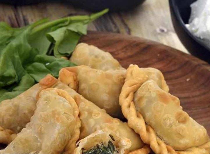 أطيب سمبوسك السبانخ المقلي!