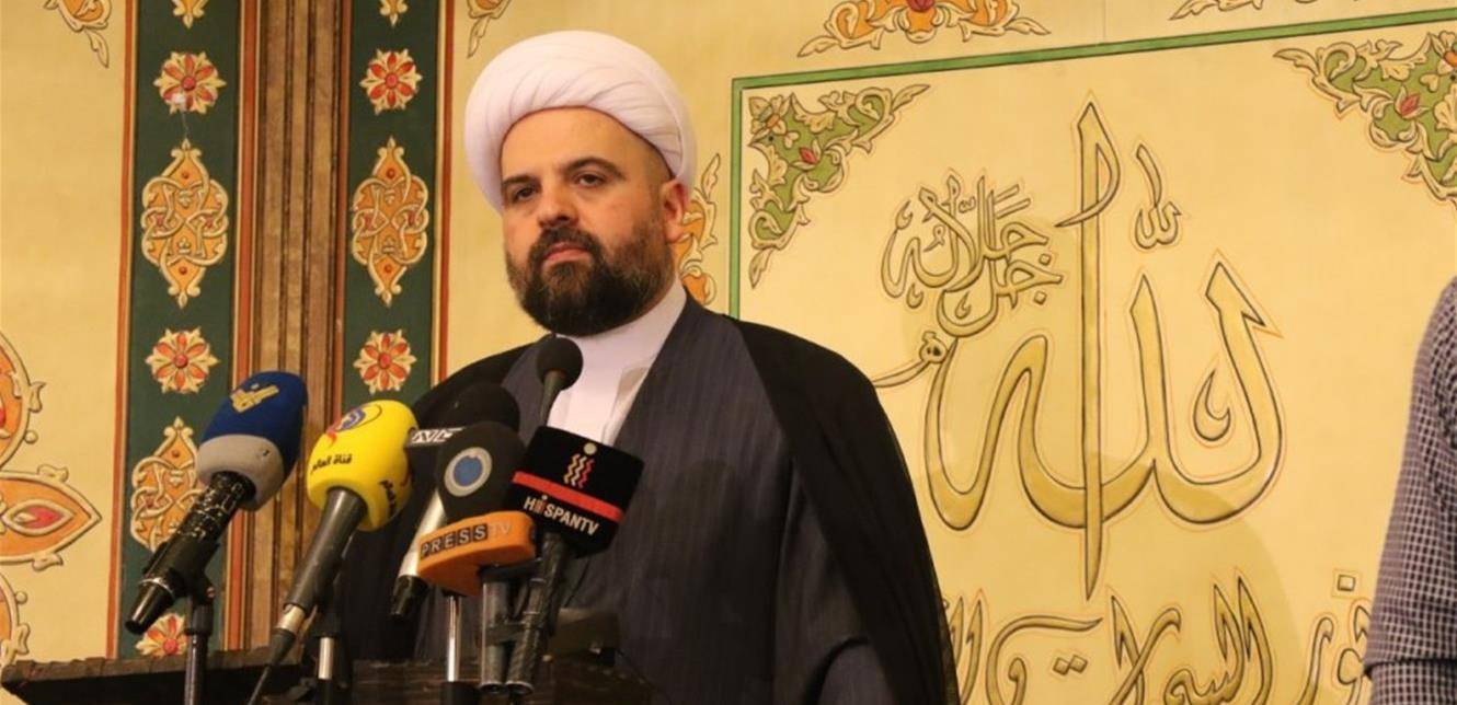 المفتي قبلان: منفتحون على المبادرة الفرنسية لكنّنا لن نقبل بأقلّ من مصلحة المكوّن الوطني