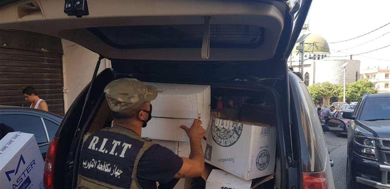 "الريجي" صادرت كميات مهربة من التبغ والتنباك المعسل في ببنين