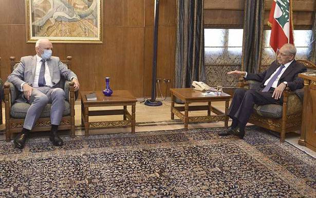 دعا الى جلسة تشريعية في 30 ايلول و1 تشرين الاول بــــري عرض الـــتــطـــورات مع سفير المــانـــيا