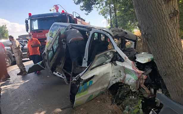 قتيلان و7 جرحى في حادث سير مروع على طريق قب الياس ــ عميق