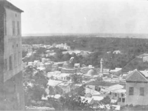 صورة نادرة  من مدينة طرابلس