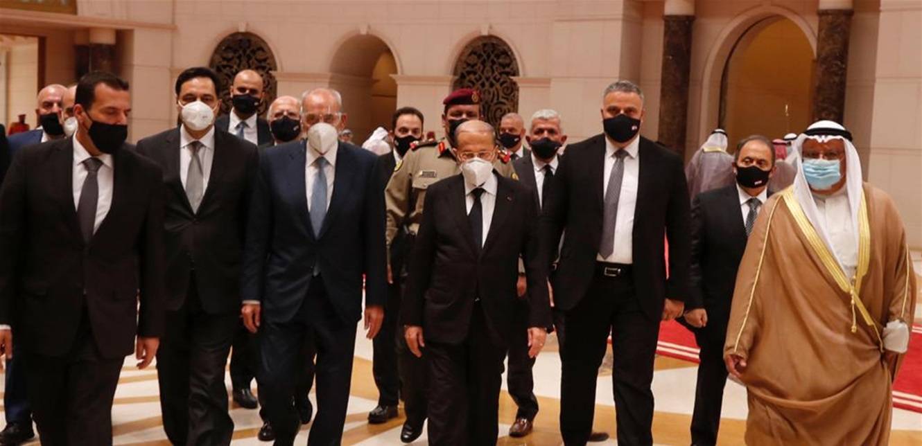 بعد زيارة التعزية... الوفد الرئاسي عاد إلى بيروت