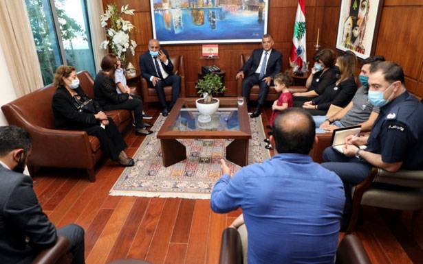 ابراهيم استقبل وفداً من عائلات شهداء الأمن العام في انفجار المرفأ