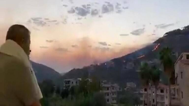 جورج وسوف.. على أطلال جبال الكفرون: "كله احترق .. هيدا اللي بقي"