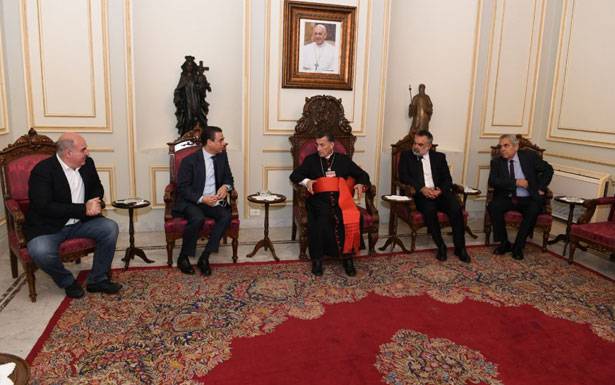 الراعي استقبل وفد «لبنان القوي» ورئيس العمّالي