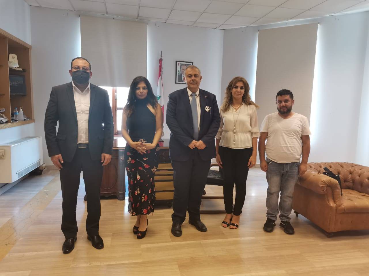 محافظ مدينة بيروت القاضي مروان عبود يلتقي وفدا من جمعية التحديث والتطوير التربوي
