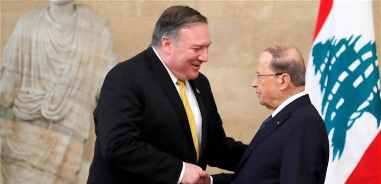 عون تلقى اتصالاً من بومبيو... إليكم ما دار خلاله!