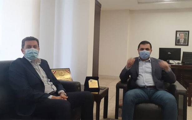 تفقد مكاتب المنطقة الاقتصادية بعد الاعتداء عليها