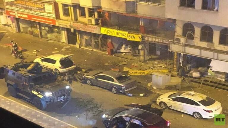 انفجار وسط مدينة هاطاي جنوبي تركيا