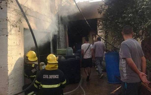 جرحى بانفجار قارورة غاز في مخيم البداوي