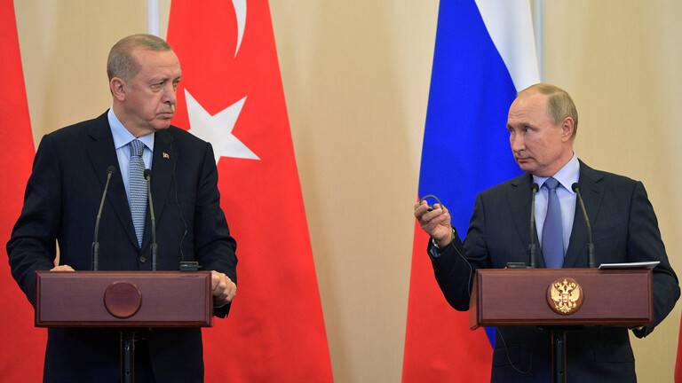 أردوغان: اتفقنا مع بوتين على العمل معا لحل قضية قره باغ