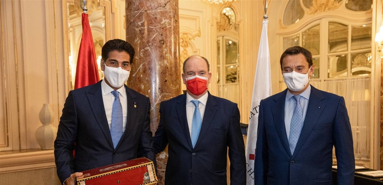 مصطفى الصلح رئيساً فخرياً مدى الحياة لجمعية القناصل الفخريين الأجانب في موناكو