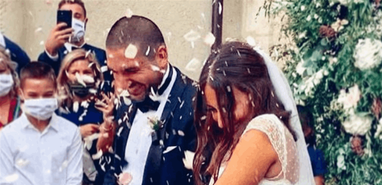 برسالة رومانسية هبة طوجي تحتفل بعيد زوجها.. وهكذا رد عليها