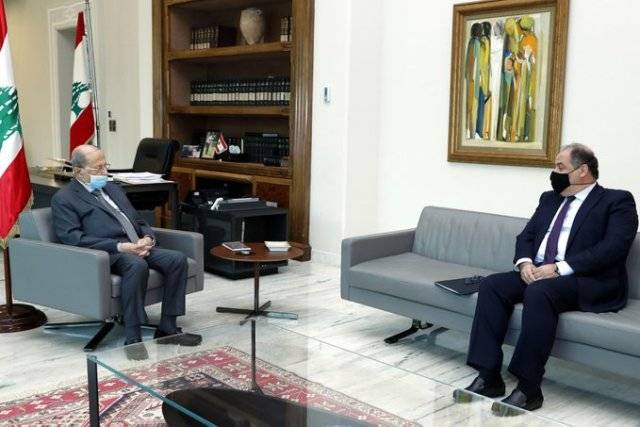 الرئيس عون بحث مع عربيد الأوضاع الاقتصادية في البلاد