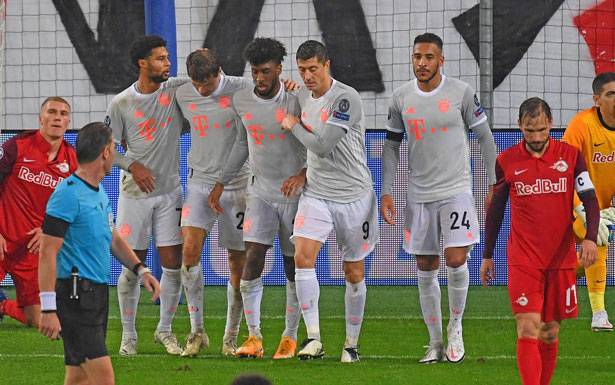 الأهداف تتساقط بغزارة في ملاعب دوري أبطال أوروبا