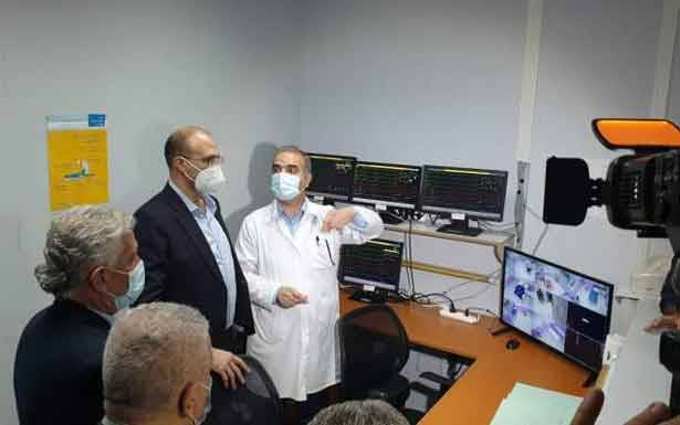 افتتح قسم العناية في مستشفى مشغرة الحكومي