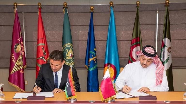 الدوحة وحكومة الوفاق الليبية توقعان اتفاقية عسكرية