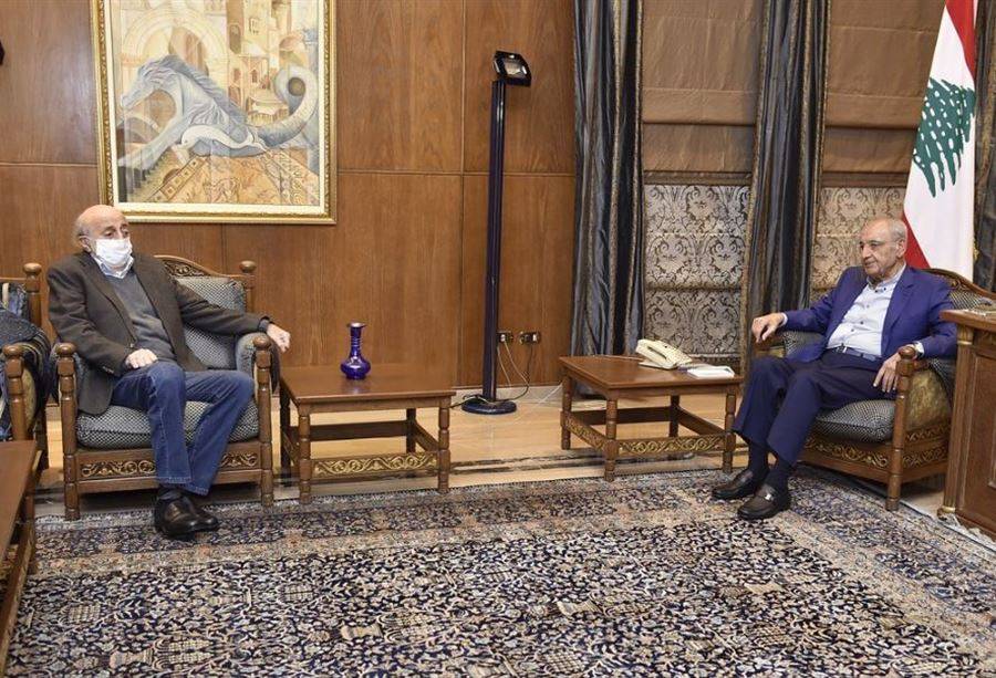 جنبلاط في عين التينة