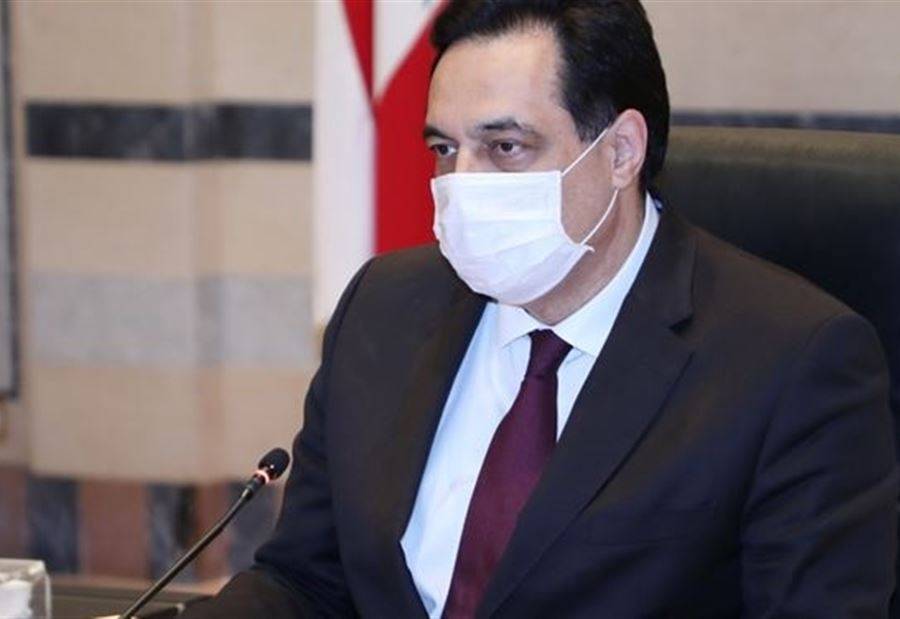 دياب يناشد اللبنانيين: هيدا الوباء مش أقوى من يلي مرّ علينا