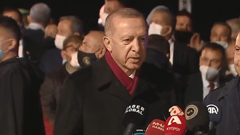 أردوغان يزور "مدينة الأشباح"