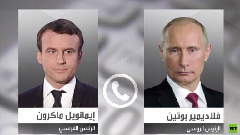 بوتين وماكرون يؤكدان استعداد روسيا وفرنسا لتنسيق العمل حول قره باغ ضمن مجموعة مينسك