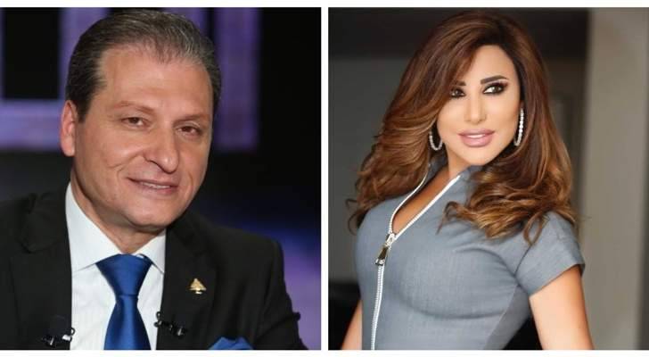 نجوى كرم تهنئ نزار فرنسيس بعيد ميلاده