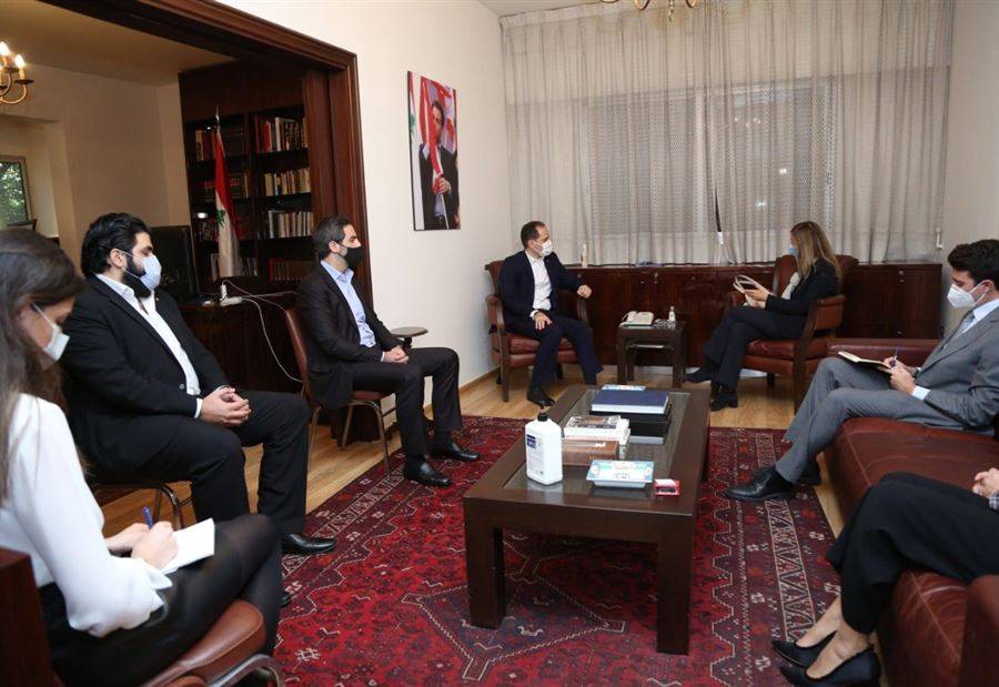 السفيرة الإيطالية بضيافة الجميل