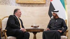 محمد بن زايد استقبل بومبيو.. وبحثا علاقات التعاون والصداقة بين البلدين