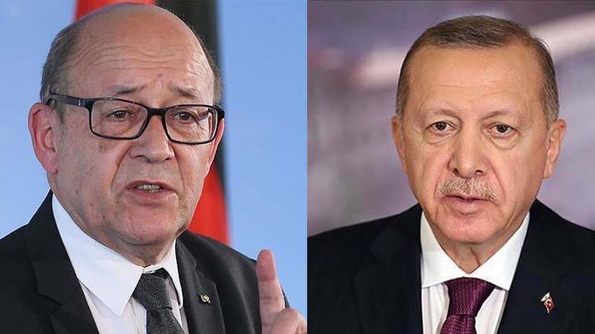 لودريان: ننتظر أفعالاً من تركيا وتصريحات التهدئة لا تكفي
أردوغان : نتوقع من الاتحاد الأوروبي الإيفاء بوعوده